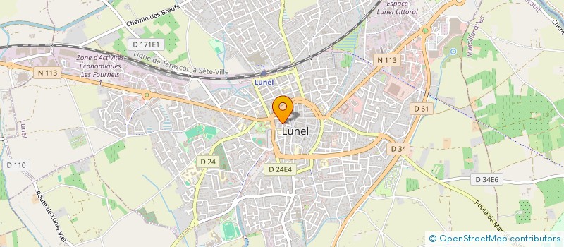localisation de l'entreprise FACADES DU LANGUEDOC à LUNEL