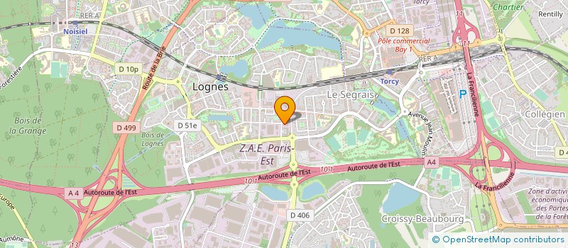localisation de l'entreprise FACADES DU LYS à LOGNES