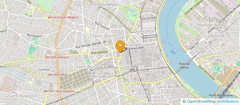 localisation de l'entreprise FACADES GAINES TRAPPES TECHNIQUES INTERNATIONAL à BORDEAUX