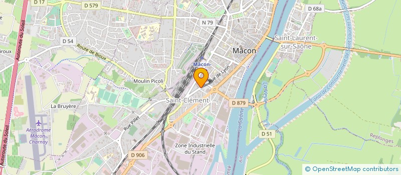 localisation de l'entreprise FACADES MACONNAISES à MACON
