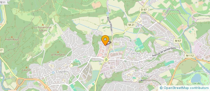 localisation de l'entreprise FACADES MEDITERRANEE  CLAPIERS