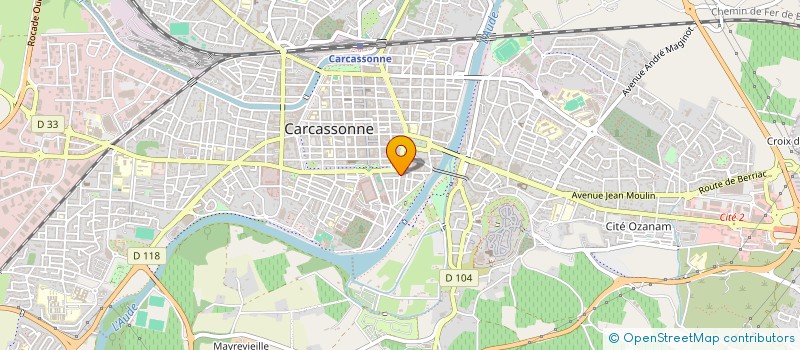 localisation de l'entreprise FACADES SERVICES à CARCASSONNE