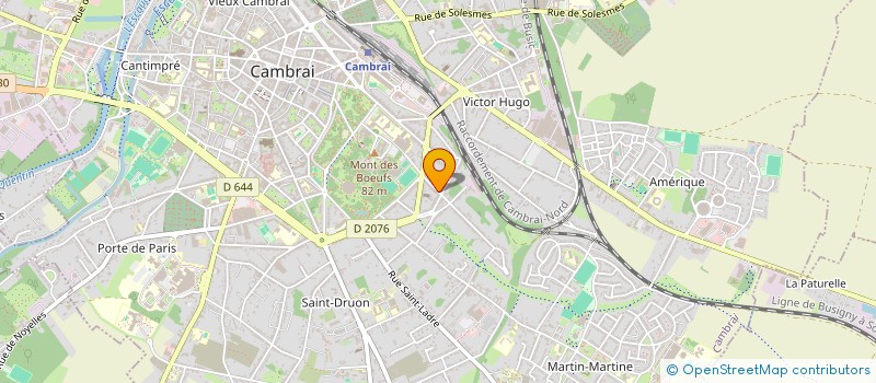 localisation de l'entreprise FACADES SOLUTIONS CONSEILS  CAMBRAI