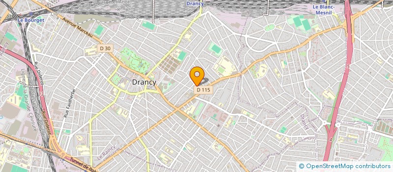 localisation de l'entreprise FACADIER DU NORD à DRANCY