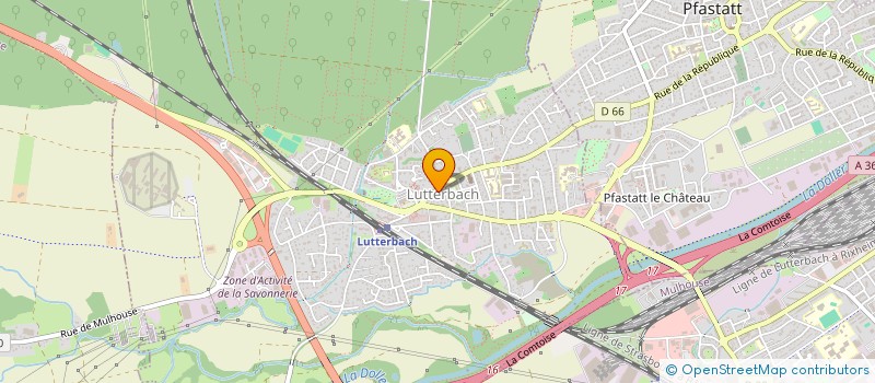 localisation de l'entreprise FACADIER GUVEN RENOVATION  LUTTERBACH