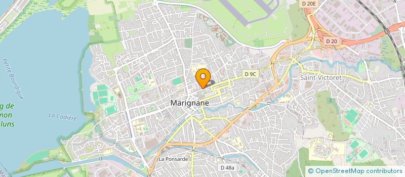 localisation de l'entreprise FACADIERS DE PROVENCE à MARIGNANE
