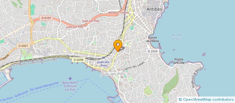localisation de l'entreprise FACADIERS TRADITIONNELS DU SUD SARL à ANTIBES