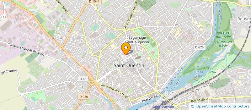 localisation de l'entreprise FACADITE à SAINT-QUENTIN