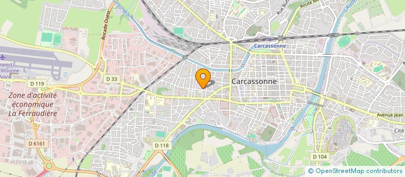localisation de l'entreprise FACAM INVEST à CARCASSONNE
