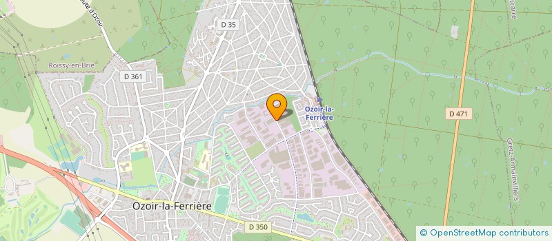 localisation de l'entreprise FACAM STAIRWAY  OZOIR-LA-FERRIERE