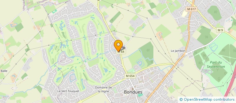 localisation de l'entreprise FACAMPO  BONDUES