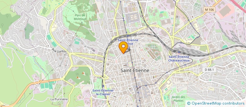 localisation de l'entreprise FACAPAT SN à SAINT-ETIENNE