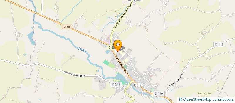 localisation de l'entreprise FACAPEM  BAIS