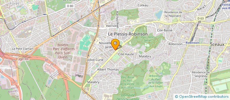 localisation de l'entreprise FACASOCA à LE PLESSIS ROBINSON