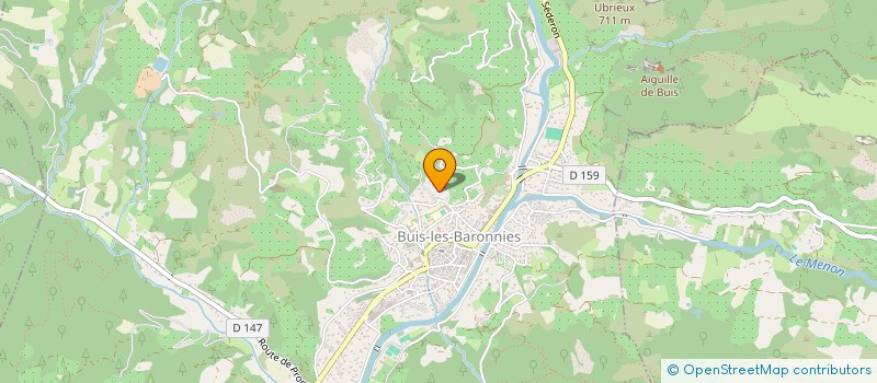 localisation de l'entreprise FACCHINERI IMMOBILIER à BUIS-LES-BARONNIES