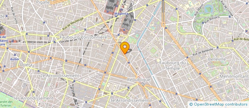 localisation de l'entreprise FACCO CHAMB SYND FABRI ALIMENT à PARIS