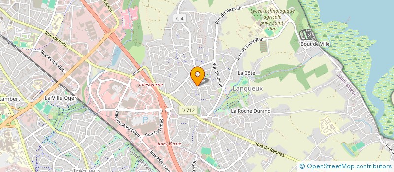 localisation de l'entreprise FACCT IMMO  LANGUEUX