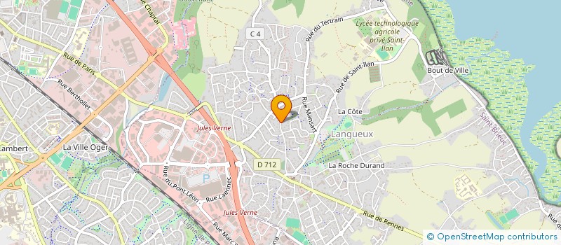 localisation de l'entreprise FACCT INVEST  LANGUEUX