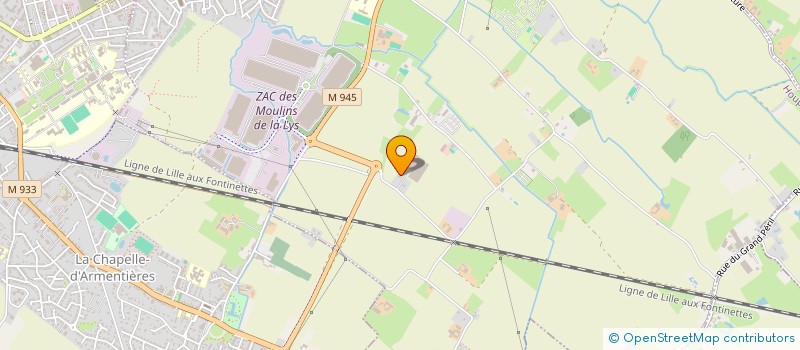 localisation de l'entreprise FACDES  HOUPLINES