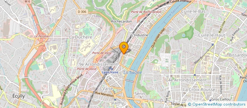 localisation de l'entreprise FACE  LYON