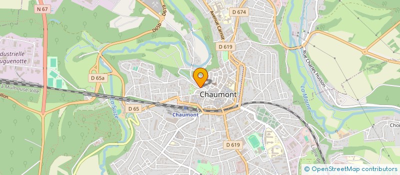 localisation de l'entreprise FACE 52 à CHAUMONT
