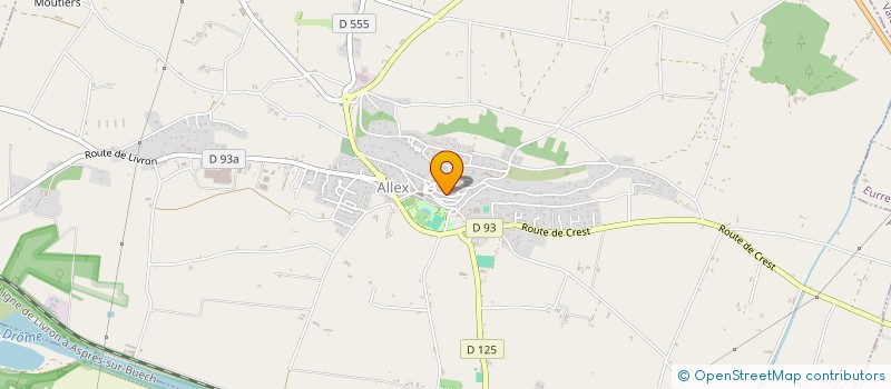 localisation de l'entreprise FACE 7  ALLEX