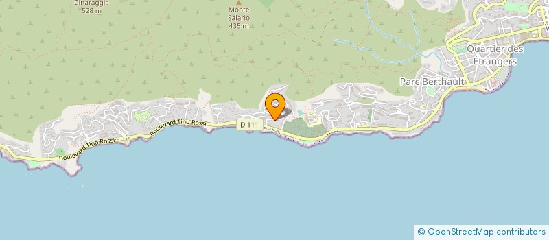 localisation de l'entreprise FACE à AJACCIO