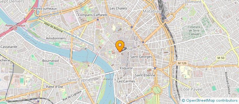 localisation de l'entreprise FACE A L' ECRAN à TOULOUSE