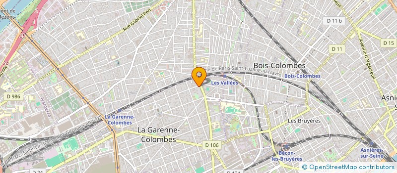 localisation de l'entreprise FACE A SOI à LA GARENNE-COLOMBES