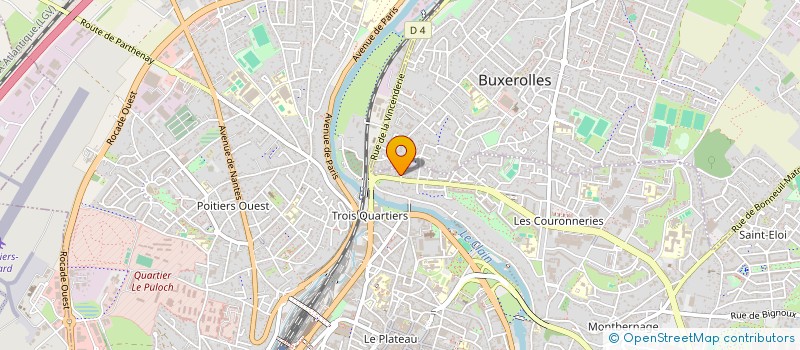 localisation de l'entreprise FACE AUX DIFFERENCES à POITIERS