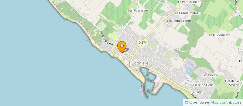 localisation de l'entreprise FACE AUX FLOTS à SAINT-PIERRE-D'OLERON