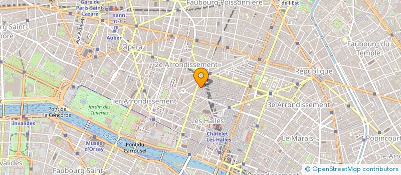 localisation de l'entreprise FACE B à PARIS