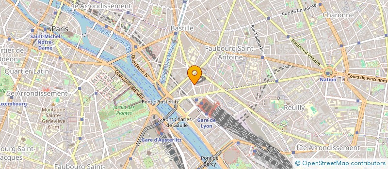 localisation de l'entreprise FACE & BODY CARE à PARIS