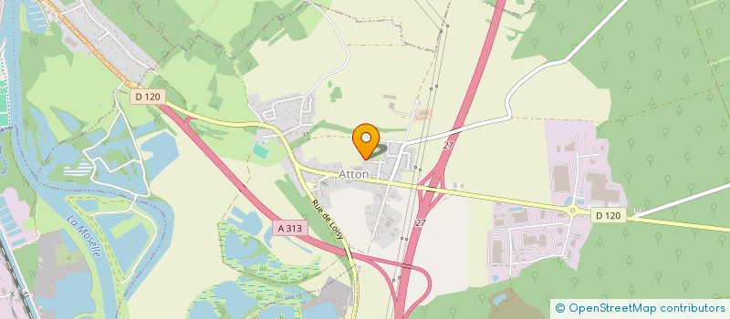 localisation de l'entreprise FACE CACHEE  ATTON