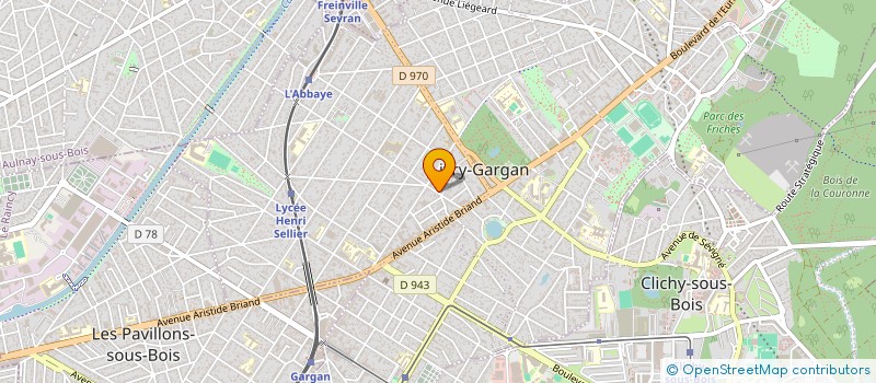 localisation de l'entreprise FACE CONSEIL  LIVRY-GARGAN