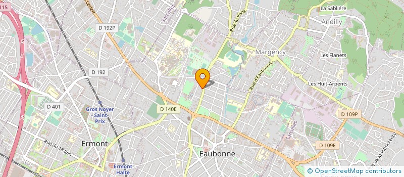 localisation de l'entreprise FACE CONSTRUCTION à EAUBONNE