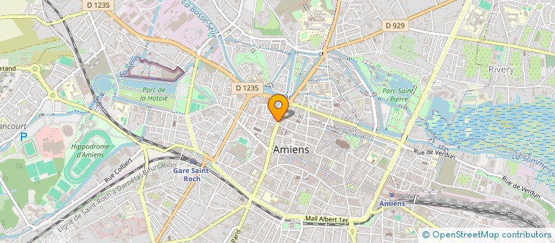 localisation de l'entreprise FACE COUPE 80 à AMIENS