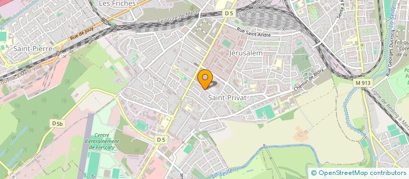 localisation de l'entreprise FACE ET PROFIL à MONTIGNY-LES-METZ