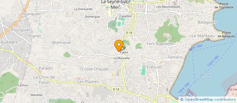 localisation de l'entreprise FACE FORMATION AUDITS CONSEILS EXPERTISES à LA SEYNE-SUR-MER