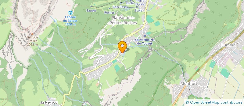 localisation de l'entreprise FACE LIBRE  PLATEAU-DES-PETITES-ROCHES