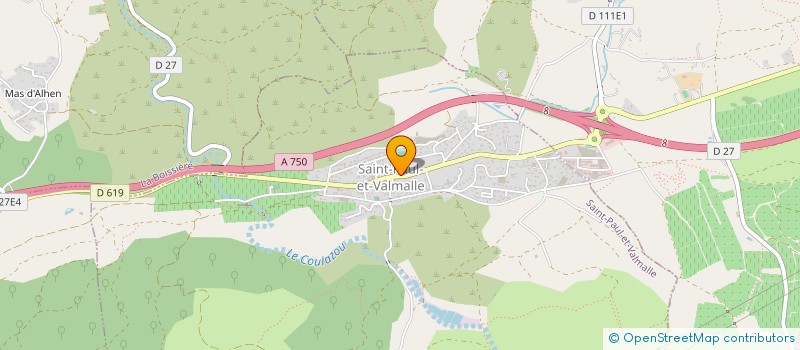 localisation de l'entreprise FACE MEDIA FRANCE  SAINT-PAUL-ET-VALMALLE