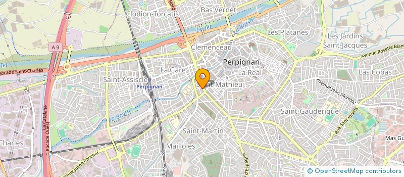 localisation de l'entreprise FACE PAYS CATALAN à PERPIGNAN