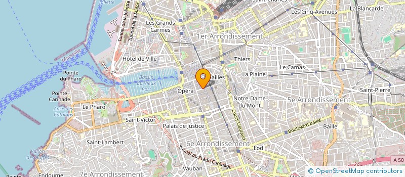 localisation de l'entreprise FACE SPIRIT à MARSEILLE