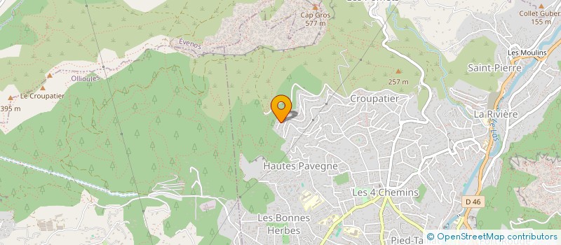 localisation de l'entreprise FACE SUD  TOULON