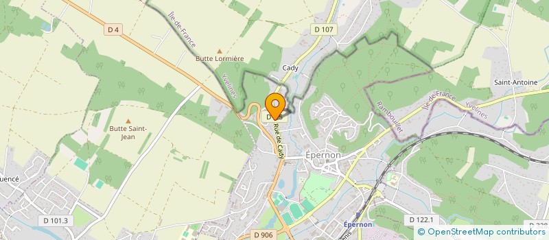 localisation de l'entreprise FACEELIT à EPERNON