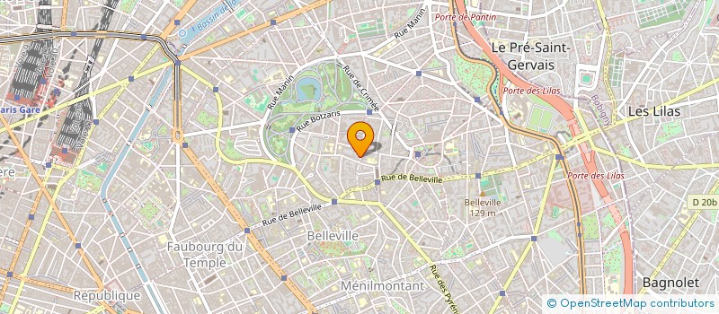 localisation de l'entreprise FACEMODE  PARIS