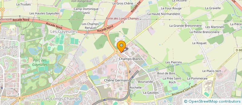 localisation de l'entreprise FACEO FM OUEST  CESSON-SEVIGNE