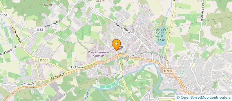 localisation de l'entreprise FACES IMMO  GARGAS