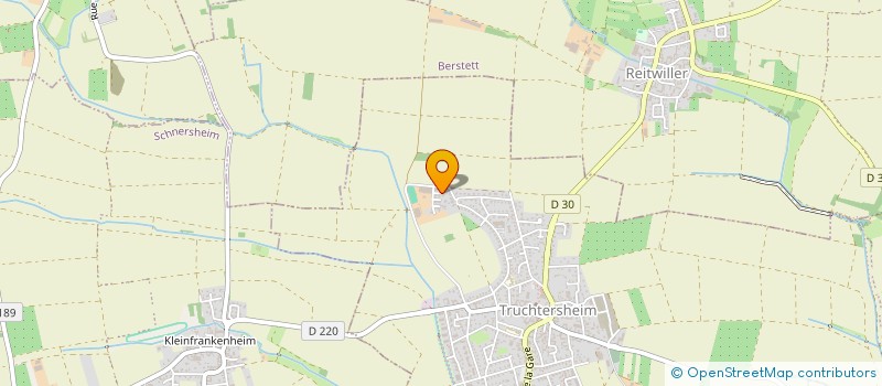 localisation de l'entreprise FACET  TRUCHTERSHEIM