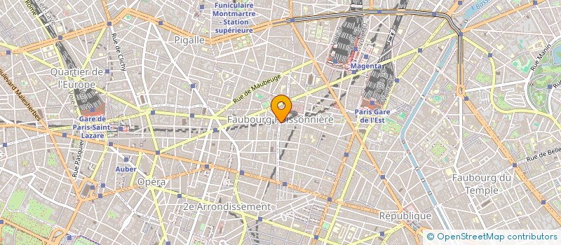 localisation de l'entreprise FACET COMMUNICATION  PARIS
